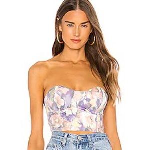 Super down Nova Bustier Top